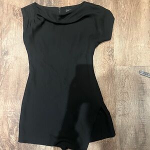 Black Club Monaco Romper/Skirt Skort